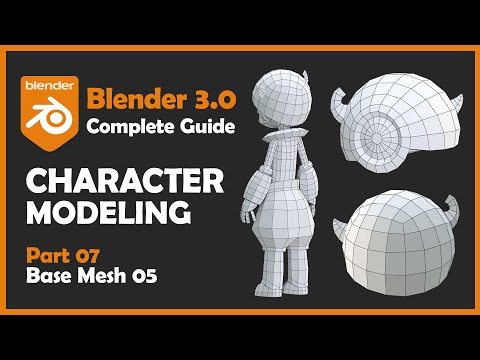 01 Blender 3 0 Character Modeling Tutorial Beginner Friendly 2022