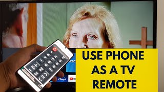 How to use your mobile phone as a remote control for non smart televisions without internet #remote