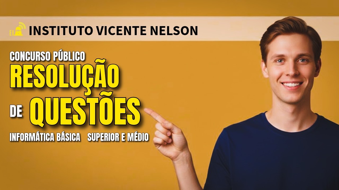 IVIN - Preparação com questões de Informática básica