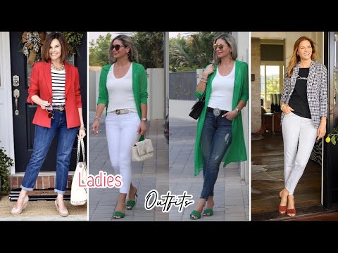 MODA CASUAL PARA MUJERES DE 40,50 AÑOS TENDENCIAS DE MODA 2022 FASHION LADIES OUTFITS Otoño Invierno