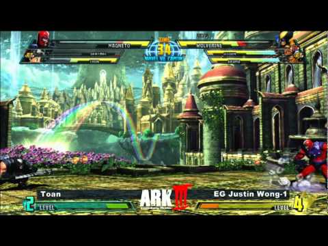 ARK III - Marvel vs. Capcom 3 - Grand Finals - Toan vs. EG Justin Wong