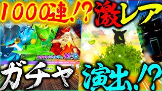 【1000連】したら超激熱演出でて激熱な件　1000連ガチャしたら色違い何体出る？　パート２　【ポケモンチャンピオンズ・ゆっくり実況】