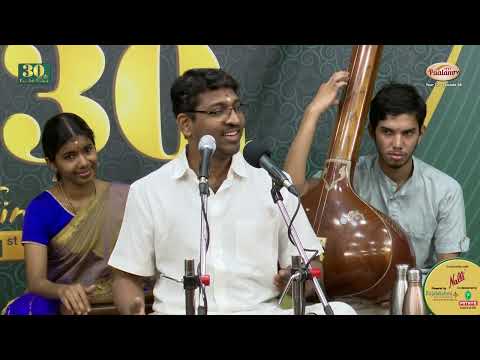 Palghat Dr.R.Ramprasad (Vocal) – Mudhra’s 30th Fine Arts Festival