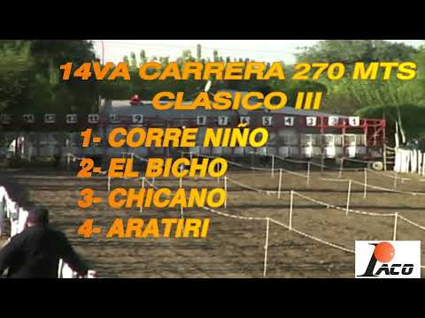 ARATIRI HIPODROMO EL DESCUIDO EL BRETE 22 05 2022