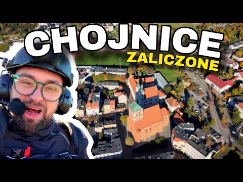 Przeleciałem na PARALOTNI przez CHOJNICE 🪂 MOJE MIASTO Z LOTU PTAKA / kolejne marzenie spełnione!