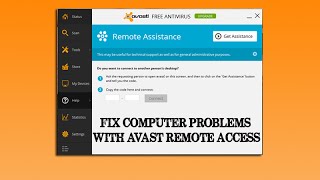 Fix Computer Problems with Avast Remote Access