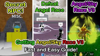 How To Get Angel/Sky Race V3 Blox Fruits [Easy Guide 2023]