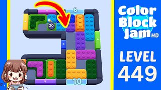 Solution du Niveau 449 de Color Block Jam