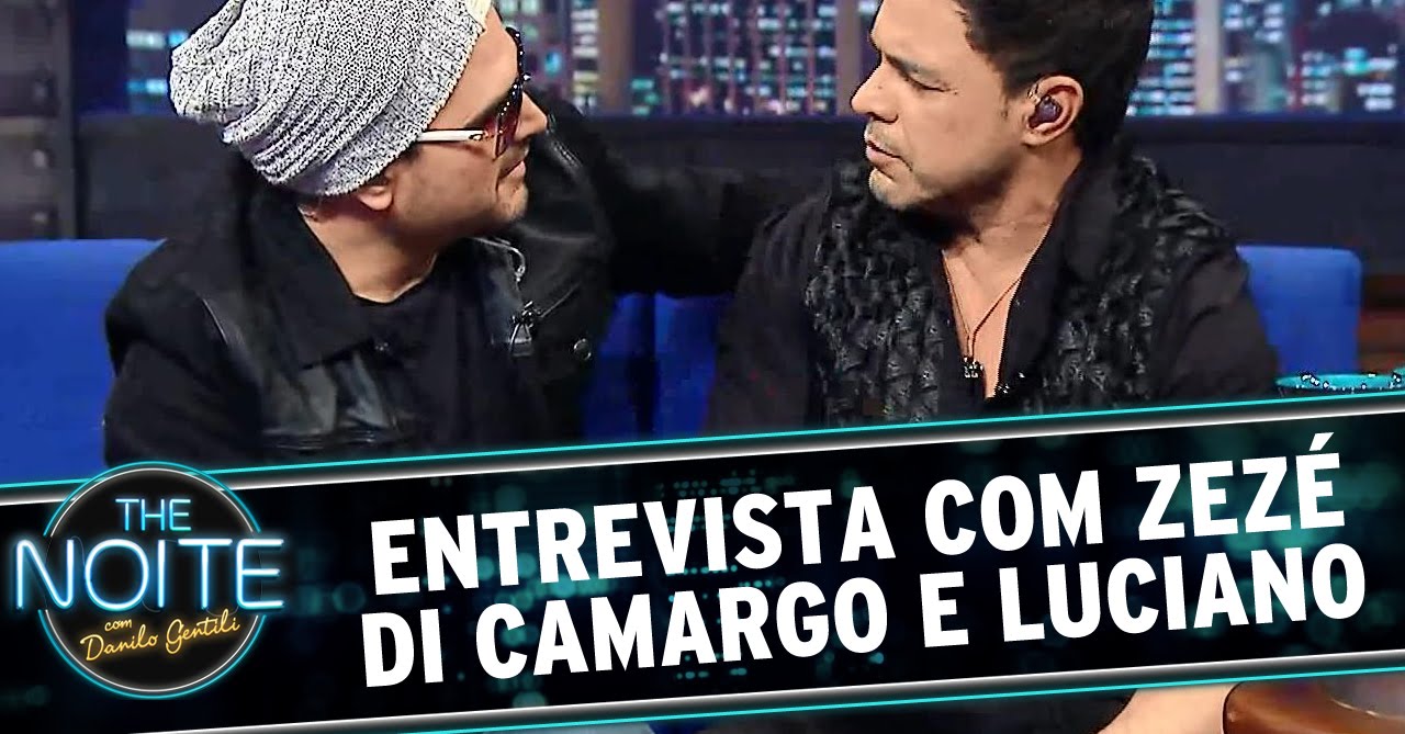 The Noite (14/08/14) - Entrevista com Zezé Di Camargo e Luciano