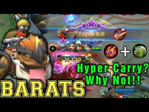 TOP 1 GLOBAL BARATS GAMEPLAY BY KUYA MO JAY || BARATS NO. 1 PHILIPPINES  !!!