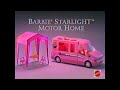 1994 Barbie Starlight Motor Home Toy Commercial