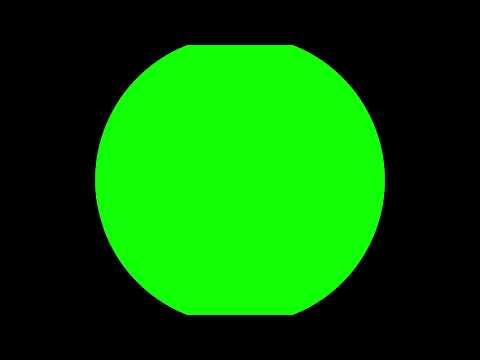 Green Screen Circle Animation Full HD