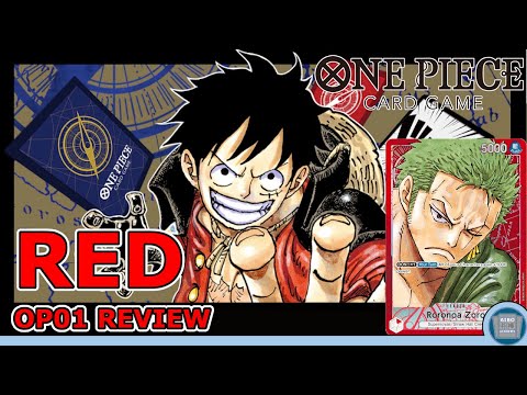 COMPLETE Competitive One Piece TCG Set Review - RED!