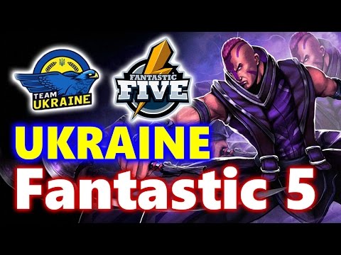 Team UKRAINE Fantastic Five - FANTASTIC GAMES - WESG Dota 2