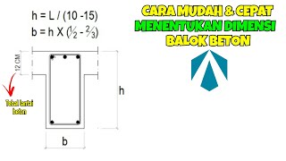 Download the video "CARA MENCARI UKURAN BALOK BETON || ukuran balok rumah 2 lantai"