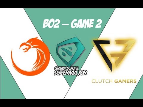 TNC vs Clutch Gamers Game 2 China SUPERMAJOR Qualifiers