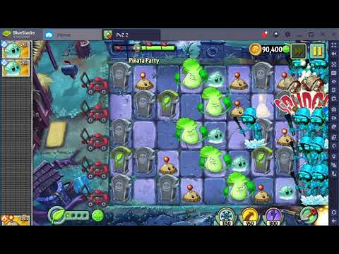 Plants Vs Zombies 2 : Piñata Party Walkthrough Beginner 09Sept2019