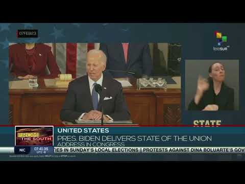 Biden delivers State of the Union address to divided Congress