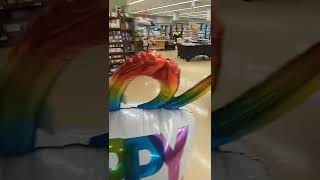 A peek inside the Shaws  supermarket