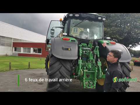 Vidéo tracteur john deere 6195R