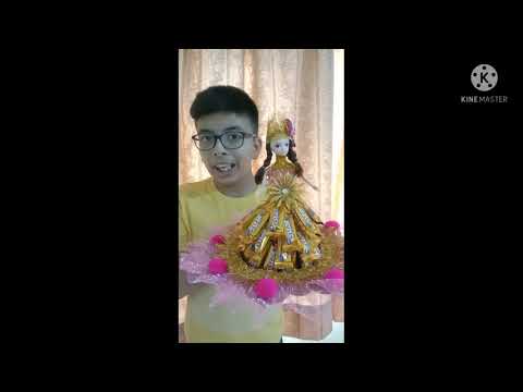 giving chocolate doll to my sister at raksha 😎😃👍🏻