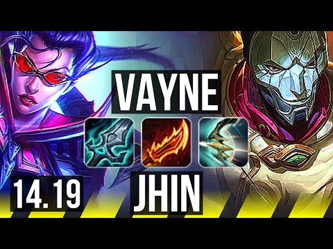VAYNE & Yuumi vs JHIN & Karma (ADC) | 99k DMG, Legendary, 28/4/4, 800+ games | EUW Master | 14.19