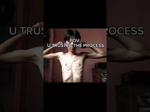 Skinny guy body transformation🔥 #gymmotivation #gym #aesthetic #transformation