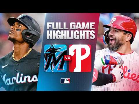 필라델피아 VS 마이애미 8:2 MLB 하이라이트