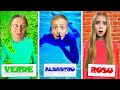 WE HIDE In A COLOR Of MONSTERS ‍ ️ The Movie