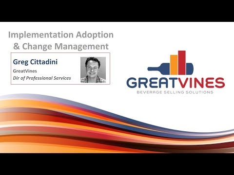 Webinar - Implementation Adoption and Change Management