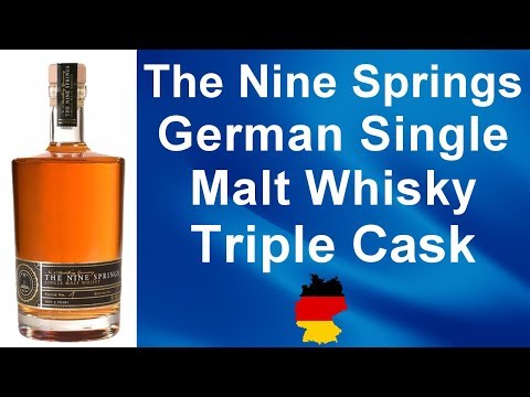 The Nine Springs Triple Cask German Single Malt Whisky Review #175 from WhiskyJason