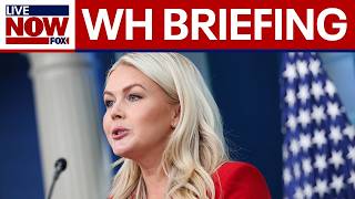 Karoline Leavitt holds briefing amid Iran conflict