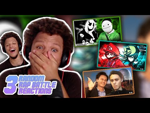 3 RANDOM RAP BATTLE REACTIONS [#3] RAP BATTLE DAY EDITION!!!