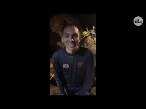 Laos cave rescue footage shows miners trapped for nearly a week get saved by Thai crew