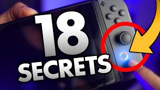 18 AMAZING Nintendo Switch secrets! 🔥😱🤯