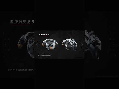 In Era+ RMD 1/72 FENRIR Model Kit PV #plamo #modelkit #gunpla #mecha #modelkits 