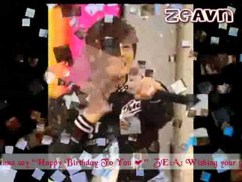 Happy Birthday to Our Leader and Maknae - ZE:A - [Messages Vid - From ZEAVN]
