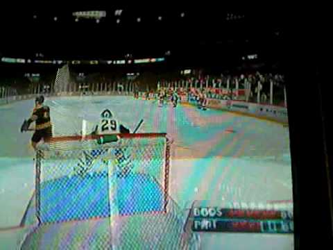 nhl 2k10 Penguins .VS. Bruins shootout