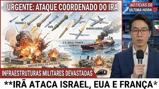 URGENTE: Irã atacou Israel, derrubou petroleiro dos EUA e matou soldado francês — tudo numa noite 