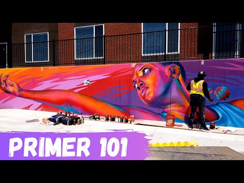 How to paint a mural series: (What Primer do i use for street art murals?)