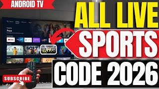 BREAKING! The ONLY Code for ALL Live Sports in 2026 on Android TV, TV Box or Goo