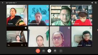 Student self Introduction at Sunbeam World School Live