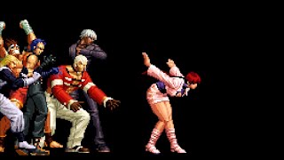 The King of Fighters 2002 Funny Ending Skits (Dubbing Version)