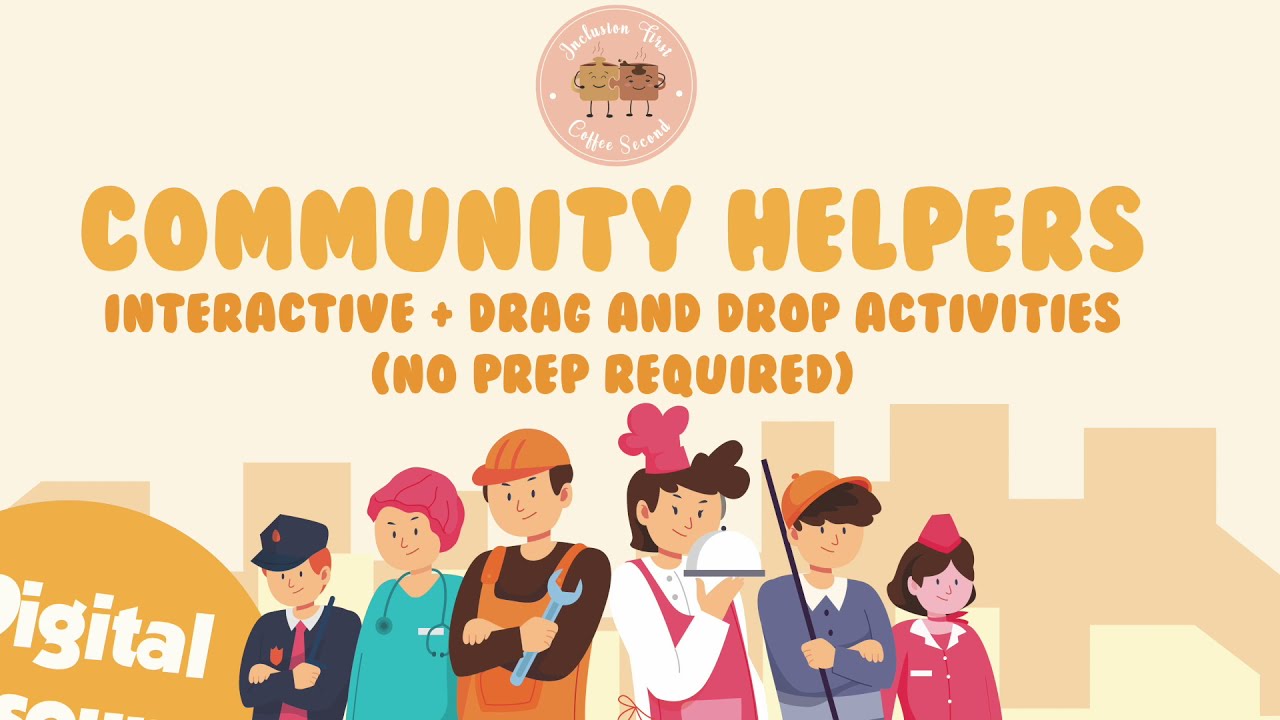 Community Helpers Activity Set - On Teachers Pay Teachers - Digital Resource (Fun activities)