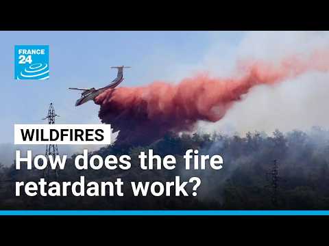 What to know about the red fire retardant being used against wildfires