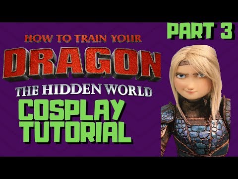 Astrid Armour Cosplay p3. (HTTYD 3 Cosplay Tutorial)