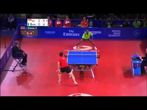 Parádní výměna v ping pongu