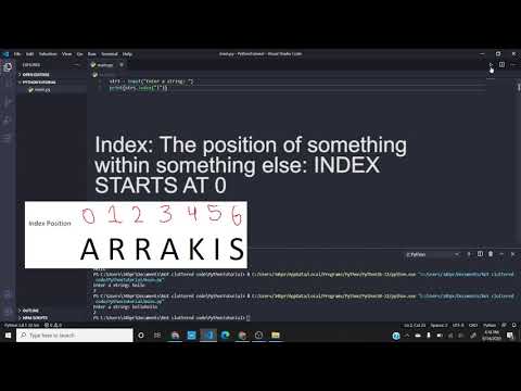 Python Lesson 5 String Functions