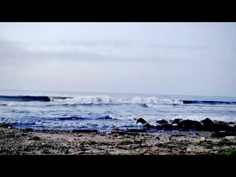 Deep Sleep White Noise Sounds, Ocean Waves Whispering ASMR For Sleeping at Carrapteira Beach #asmr