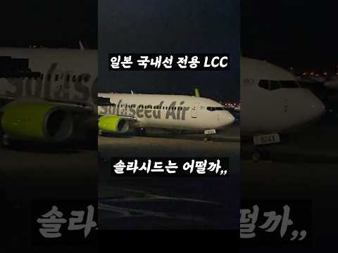 솔라시드 항공 리뷰: 일본 LCC 체험 및 서비스 분석